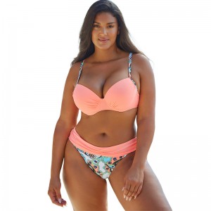 Drukuj seksowne stroje kąpielowe bikini plus size