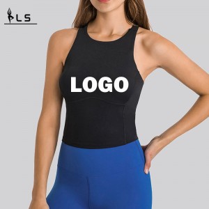 SC10246 Fitness Crop Tops Tank Top Kobiety Koszulki kamizelki trening sportowy Top Joga Top dla kobiety