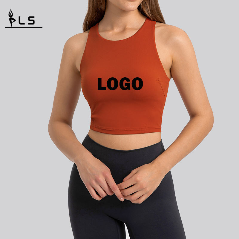 SC10257 Hollow Trayout Tops Yoga Tank Top Vest Vest Sportswear Trening Tank Yoga Top dla kobiety