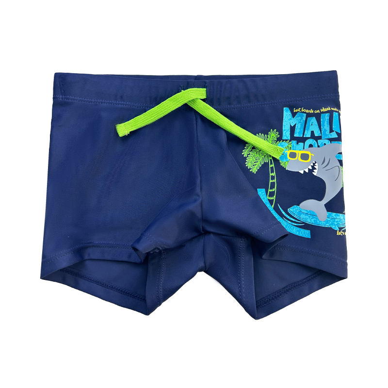 Projekt kreskówki Cartoon Cartoon Solid Color Boy\'s Swim Trunks